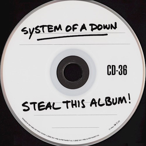 Portada del álbum Steal This Album! (2002)